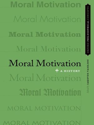 cover image of Moral Motivation